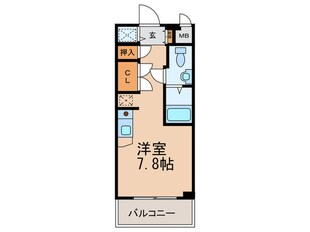 エスリ－ド御堂筋梅田(207)の物件間取画像